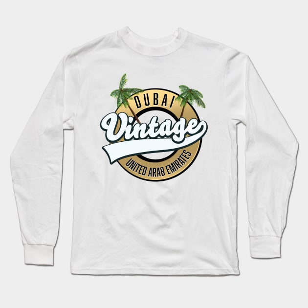 Dubai ,United Arab Emirates Long Sleeve T-Shirt by nickemporium1